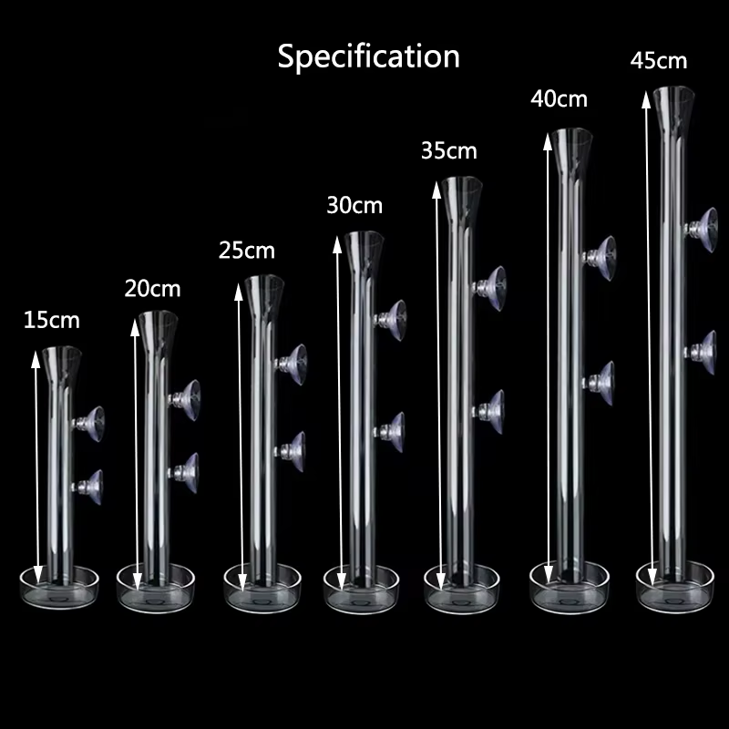 Glass Shrimp Feeding Tube & Dish Set