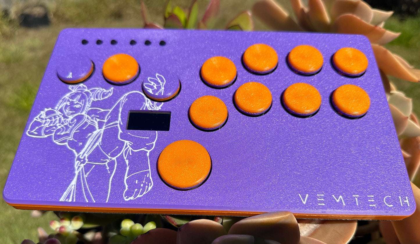 Vemtech Applications - Kailh Red - Linear / Clear Case-Blue Juri