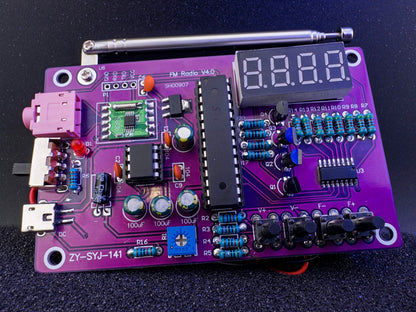 DIY FM Radio Soldering Kit - Educational Electronics Project
