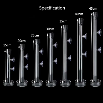 Glass Shrimp Feeding Tube & Dish Set